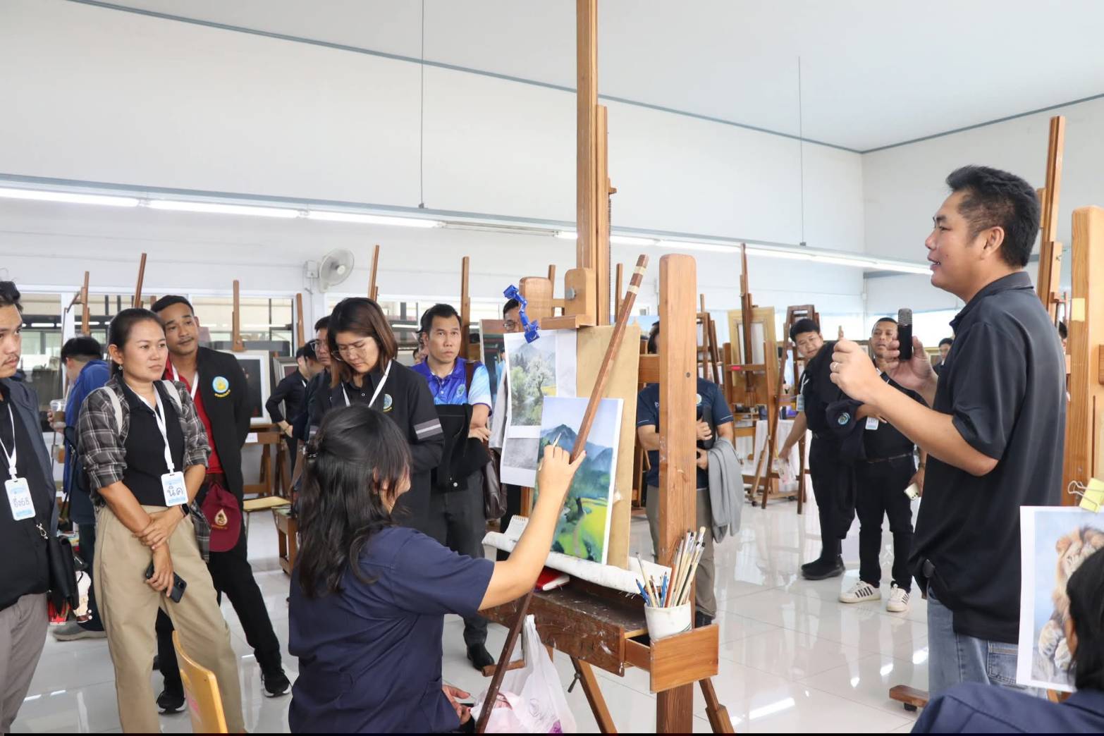 title - ผอ.ศพส. มอบหมายให้ ผู้อำนวยการกลุ่มฝึกอบรมและการพัฒนาผลิตภัณฑ์ เป็นผู้บรรยายพิเศษ ในหัวข้อเรื่อง 